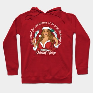 Mariah Carey Funny Christmas Design Hoodie